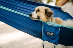 Eno DoubleNest Bluesign kahden hengen riippumatto, oliivi/oranssi