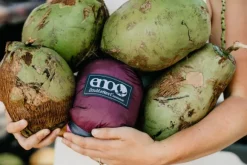 Eno DoubleNest Bluesign kahden hengen riippumatto, violetti/vaalea viininpunainen