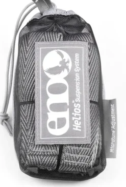 Eno Helios Ultralight Suspension System kiinnitysjärjestelmä riippumatolle, harmaa, 2,46 m