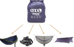 Eno OneLink Shelter System riippumattosetti, sininen/vihreä