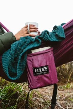 Eno SingleNest Bluesign yhden hengen riippumatto, musta/tummanharmaa