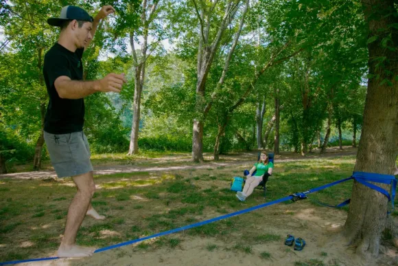 Eno SlackWire tasapainoliina, sininen