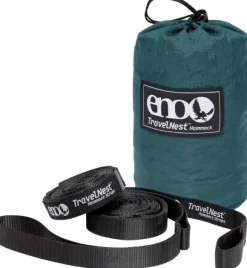 Eno TravelNest Hammock + Straps Combo riippumatto ja kiinnitysjärjestelmä, petrooli