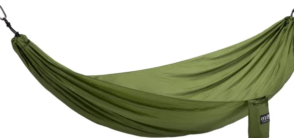 Eno TravelNest Hammock + Straps Combo riippumatto ja kiinnitysjärjestelmä, vihreä