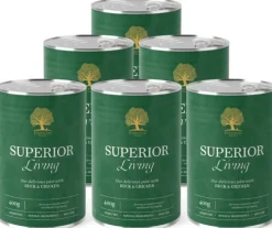 ESSENTIAL FOODS Superior Living Pâté 6 x 400 g