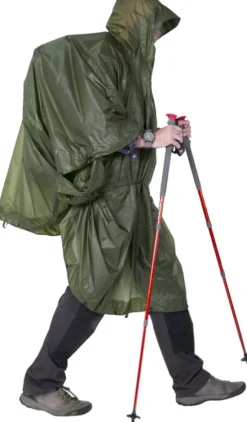 Exped Bivy Poncho UL sadeviitta, Moss