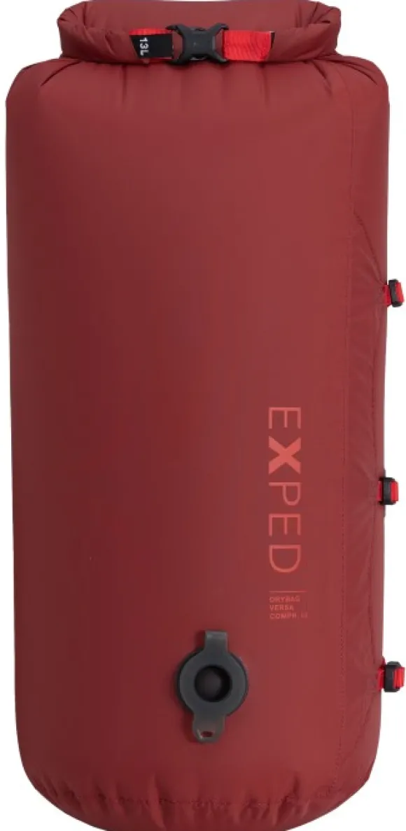 Exped Drybag Versa Compression 13 kuivapussi, Burgundy