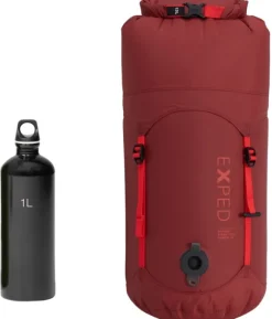 Exped Drybag Versa Telecompression 13 kuivapussi, Burgundy