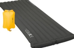 Exped Dura 8R L Wide -40 °C Downmat untuvaeristeinen makuualusta, Charcoal