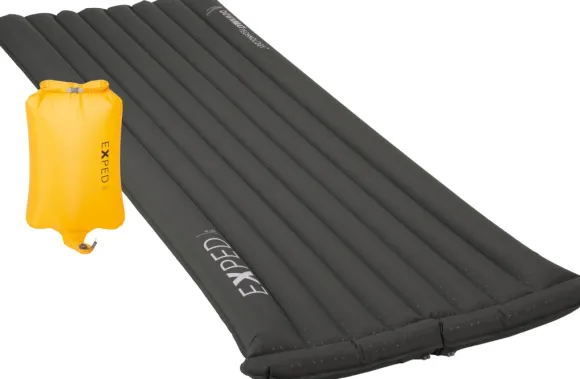 Exped Dura 6R L Wide -25 °C Downmat untuvaeristeinen makuualusta, Charcoal