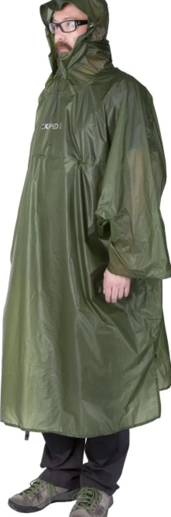 Exped Pack Poncho UL sadeviitta, S, Moss