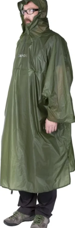 Exped Pack Poncho UL sadeviitta, L, Moss