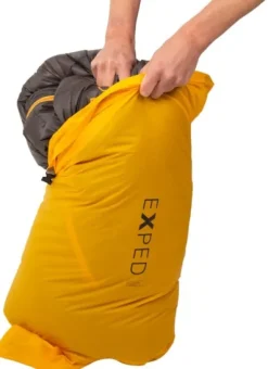 Exped Schnozzel Pumpbag UL L pumppupussi, keltainen