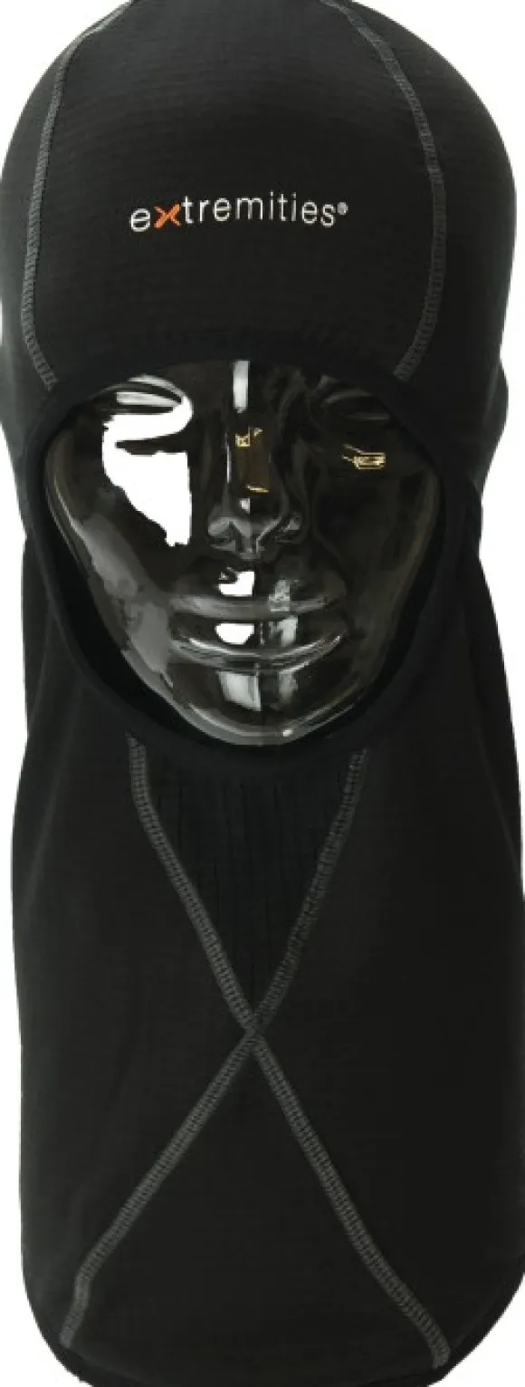 Extremities Flux balaclava, musta/harmaa