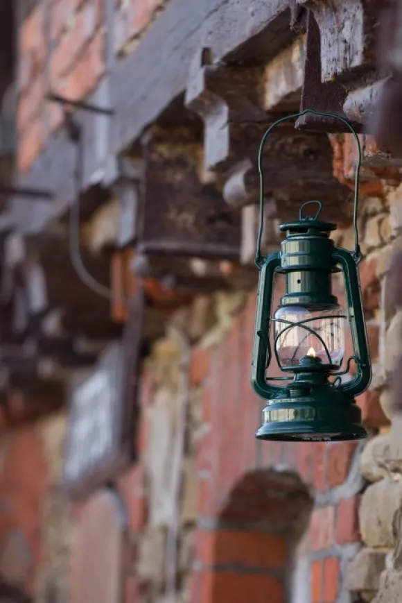 Feuerhand Storm Lantern 276 Vihreä