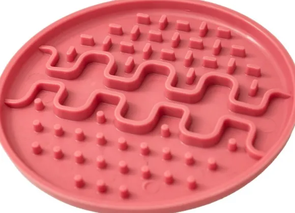 Fiboo Lollipop Mini ruokamatto, 13 cm, roosa