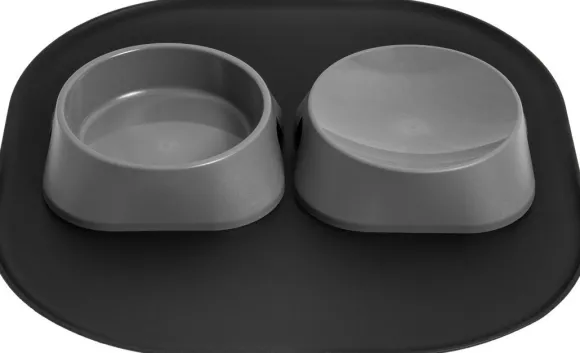 Fiboo ruokakulhomatto, 32 x 32 cm, valkoinen