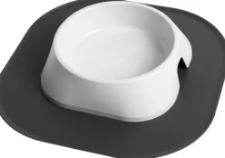 Fiboo ruokakulhomatto, 32 x 32 cm, tummanharmaa