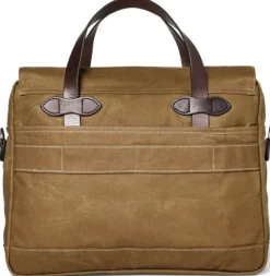 Filson 24 Hour Tin Briefcase Dark Tan
