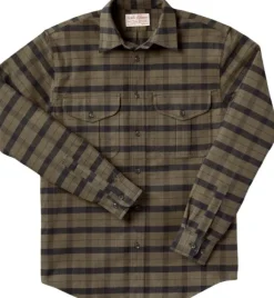 Filson Alaskan Guide Shirt paita, Otter Green Black Plaid