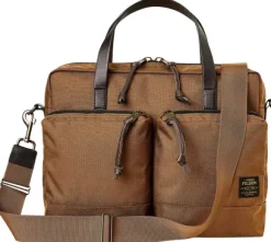 Filson Dryden Briefcase Whiskey