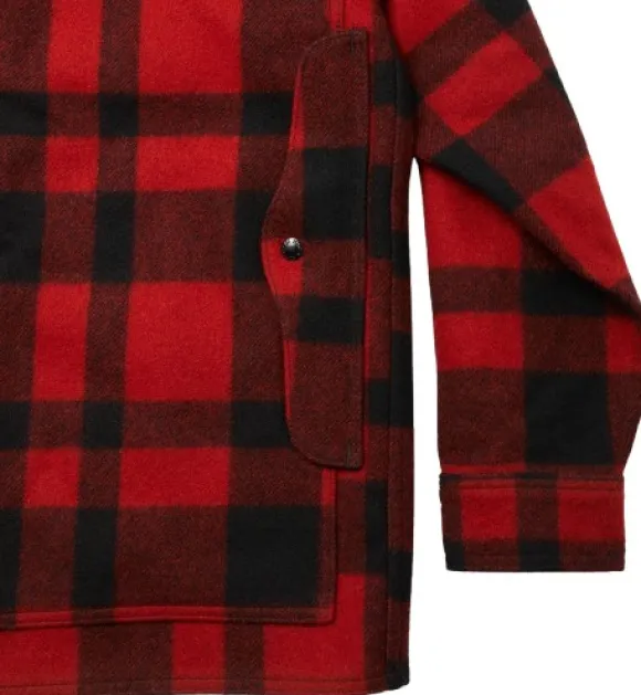 Filson Mackinaw Cruiser takki, Red/Black Plaid