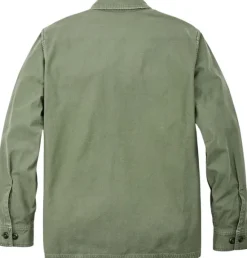 Filson M's Field Jac-Shirt Washed Fatigue Green