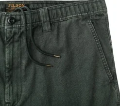 Filson M's Oakville Canvas Shorts Gravel