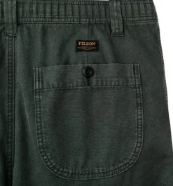 Filson M's Oakville Canvas Shorts Gravel