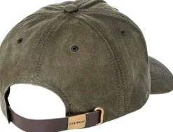 Filson Oil Tin Low-Profile Logger Cap Otter Green