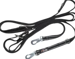 FinNero monitoimihihna, 1,5 x 300 cm, musta