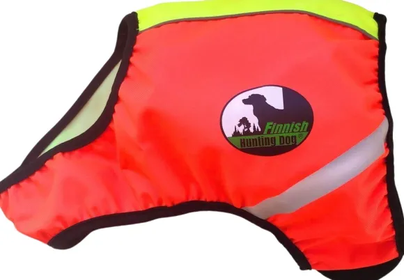 FinNero UKKO huomioliivi, M, punainen/keltainen