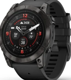 Garmin EPIX PRO (G2) 51mm Sapphire Carbon Grey DLC Titanium with Black Band