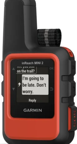 Garmin inReach Mini 2 satelliittiviestintälaite, punainen