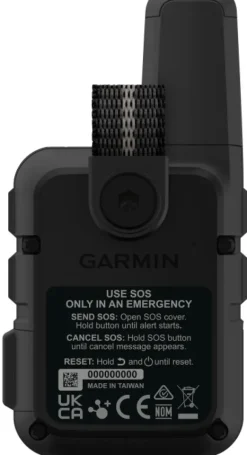 Garmin inReach Mini 2 satelliittiviestintälaite, musta