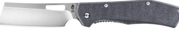 Gerber Flatiron D2 Micarta Gray