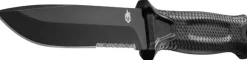 Gerber Strongarm Fixed Serrated Black