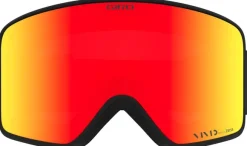 Giro Method Black Wordmark with Vivid Ember & Vivid Infrared laskettelulasit