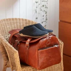 Glerups The Slip On villatohveli, tummanharmaa