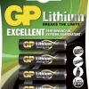 GP AAA-litiumparisto 1.5V 24LF-2U4 4-pack