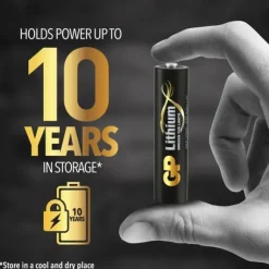 GP AAA-litiumparisto 1.5V 24LF-2U4 4-pack