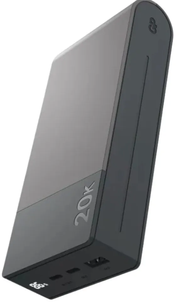 GP Powerbank M2+ varavirtalähde, harmaa, 20 000 mAh