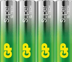 GP Super Alkaline AA-batteri, 15A/LR6, 4-pack