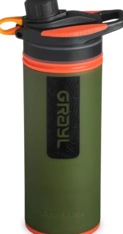 Grayl GeoPress Purifier Bottle vedensuodatin, Oasis Green