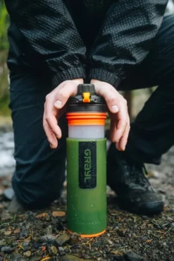 Grayl GeoPress Purifier Bottle vedensuodatin, Oasis Green