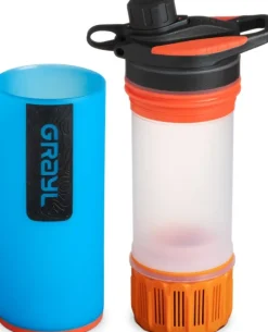 Grayl GeoPress Purifier Bottle vedensuodatin, Bali Blue