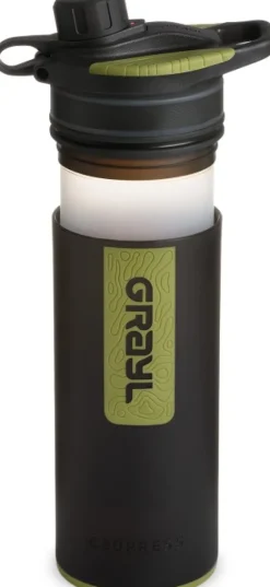Grayl GeoPress Purifier Bottle vedensuodatin, Black Camo