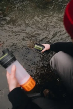 Grayl GeoPress Purifier Bottle vedensuodatin, Black Camo