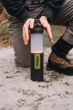 Grayl GeoPress Purifier Bottle vedensuodatin, Black Camo