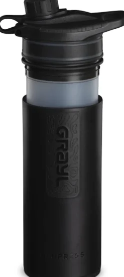 Grayl GeoPress Purifier Bottle vedensuodatin, musta